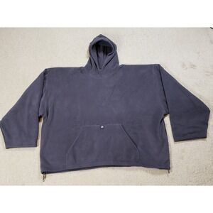 YEEZY YZY GAP Hoodie Men L Polar Fleece Padded Sweatshirt Kanye Streetwear‎ Rare